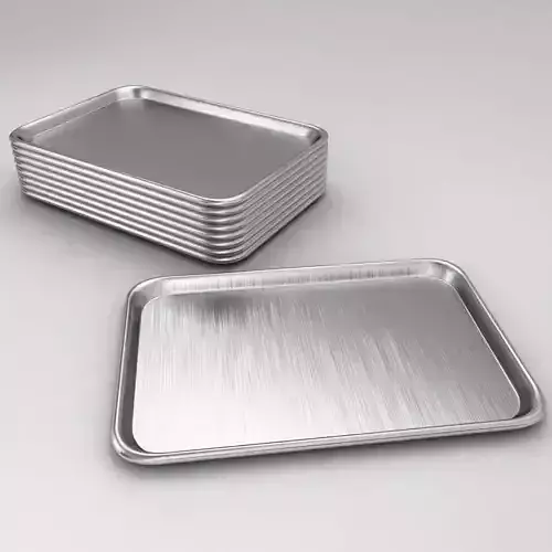 Medical instrument tray 3d model 