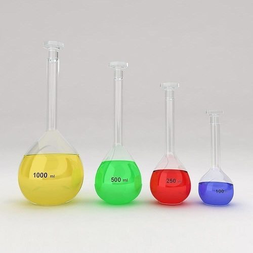 Volumetric flask 3d model  3D model