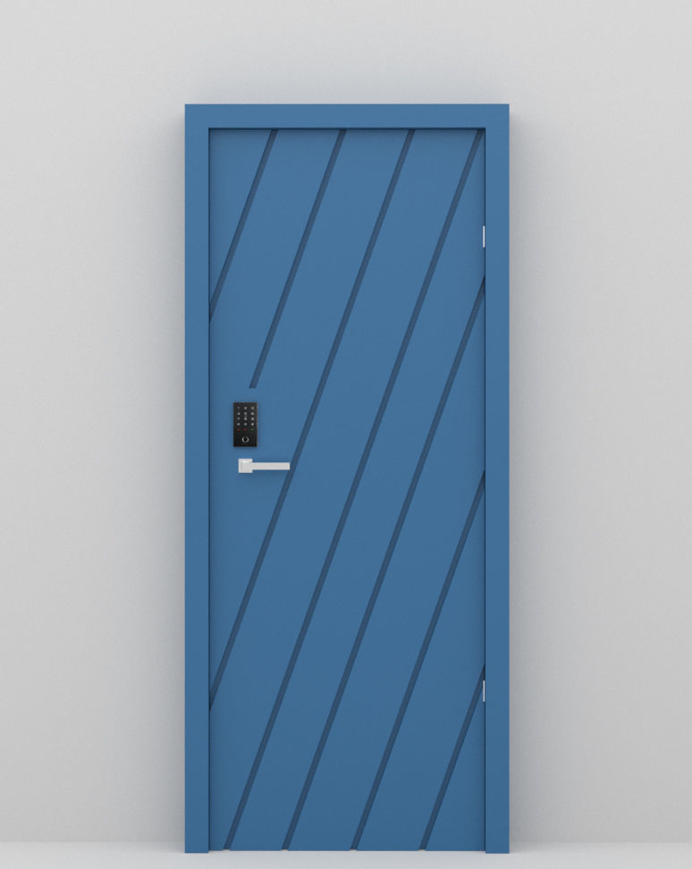 Hi-tech doors for you 3D model_10