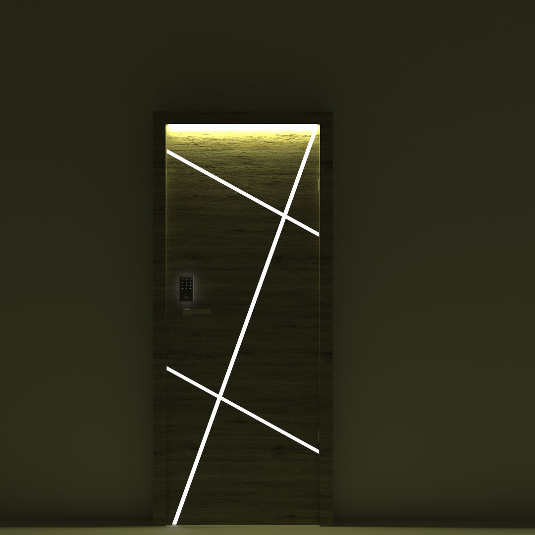 Hi-tech doors for you 3D model_4