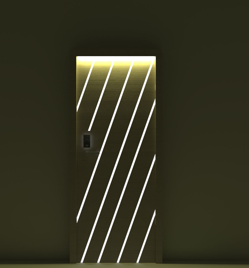 Hi-tech doors for you 3D model_7