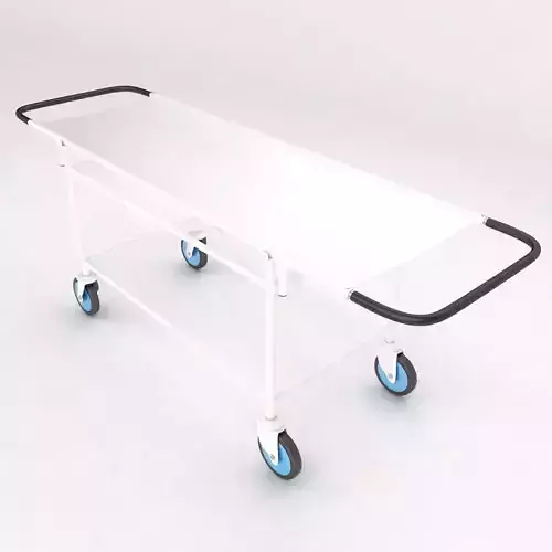 Hospital stretcher 3d model 3D model