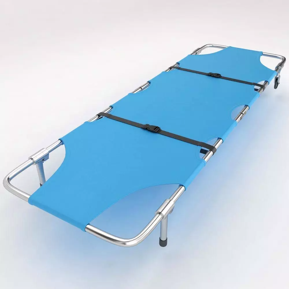 Medical patient stretcher 3d model 3D model_0