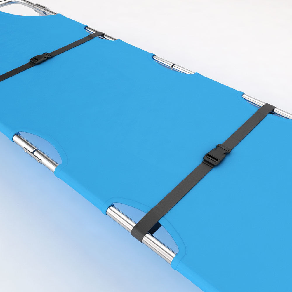 Medical patient stretcher 3d model 3D model_4