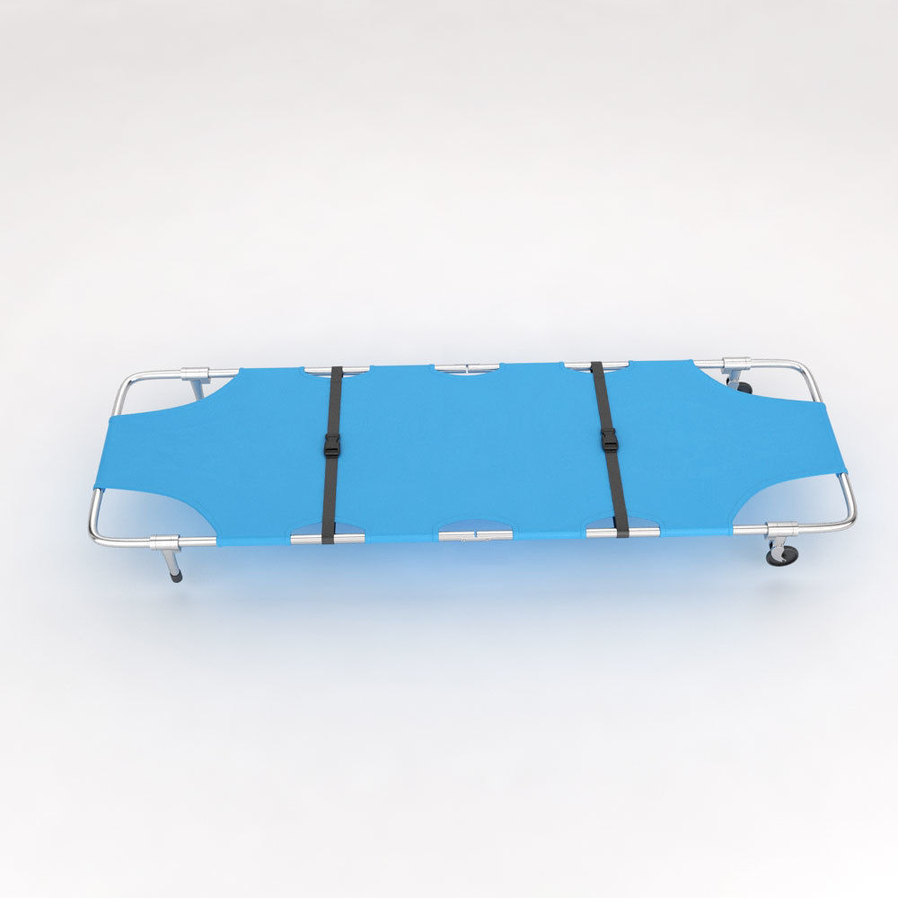 Medical patient stretcher 3d model 3D model_1