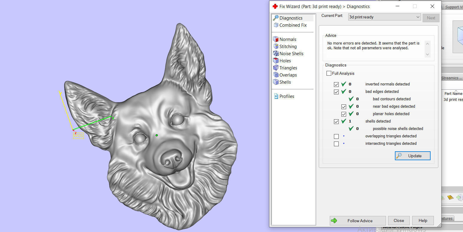 Welsh Corgi Dog bas relief pendant 3D print model 3D print model_10
