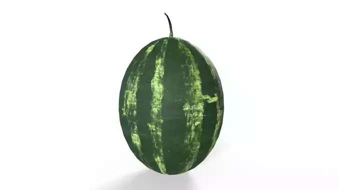 Watermelon Low-poly 3D model