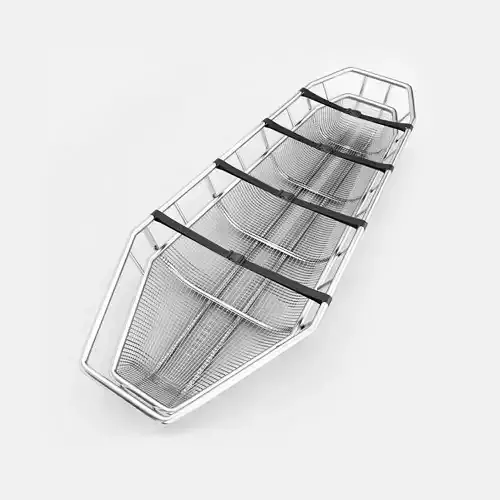 Lifeguard stretcher 3d model