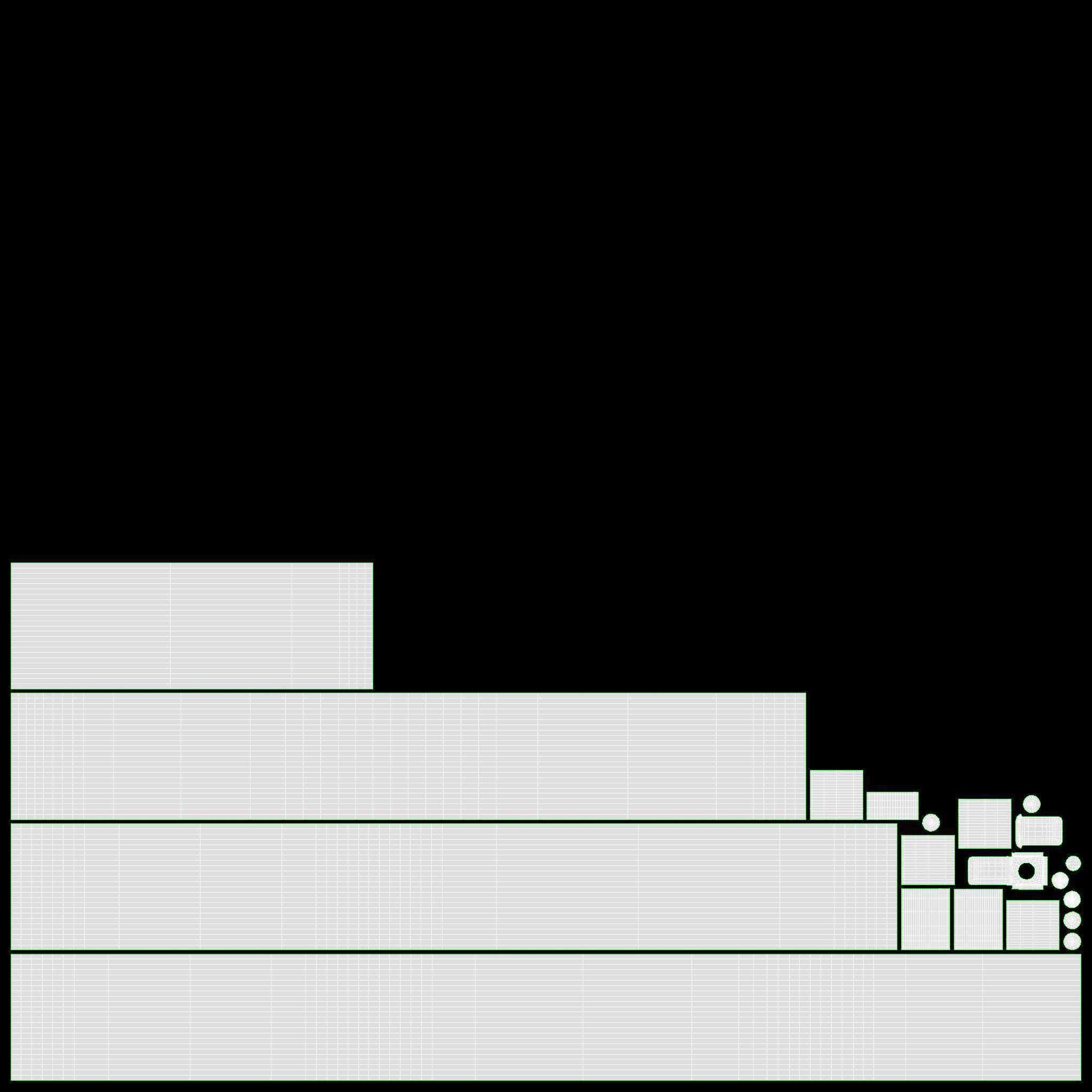 Extension cord reel with sockets 01 3D model_8