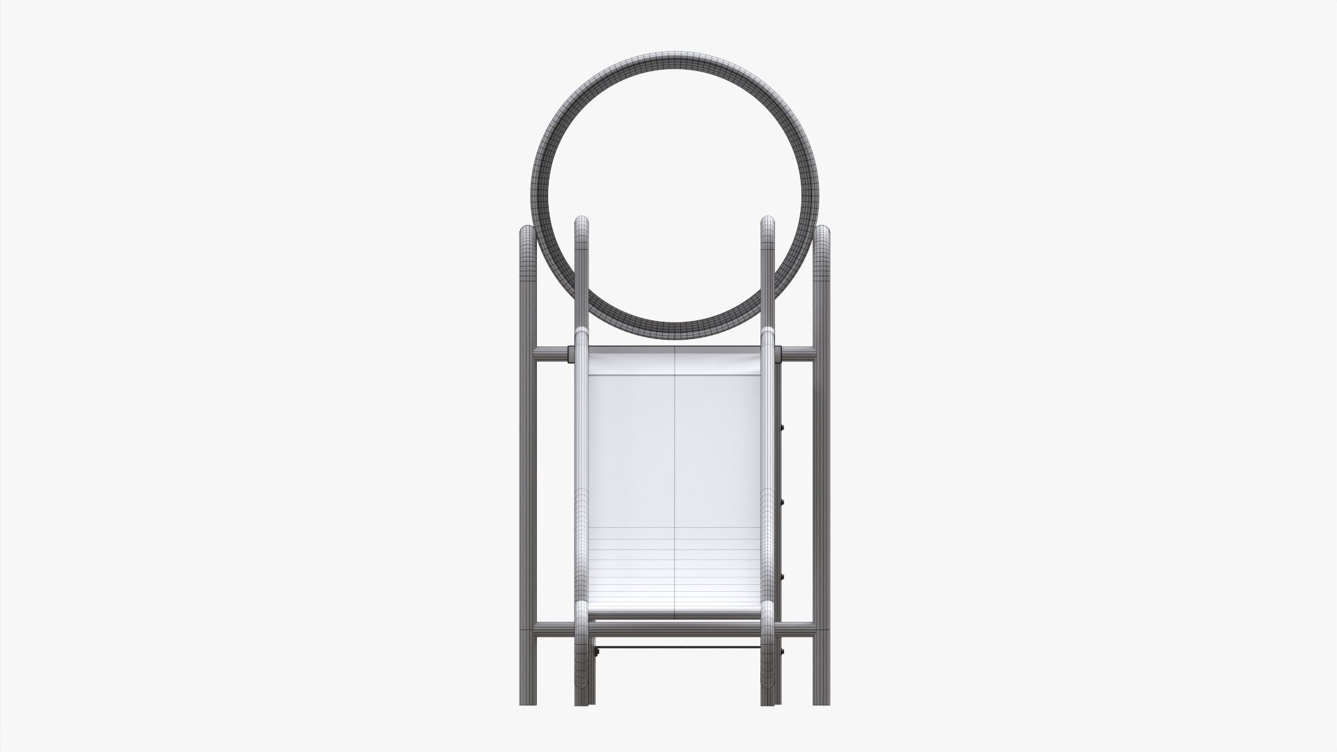 Playground barrel slide 02 3D model_14