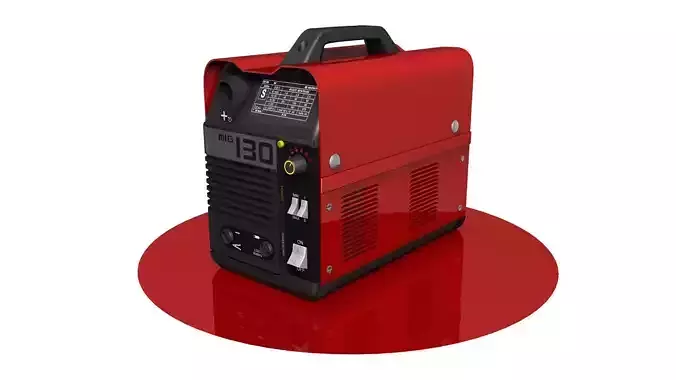 Welding machine 3D model