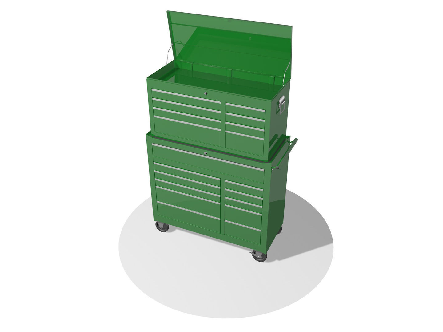 Garage cabinet R5 3D model_4