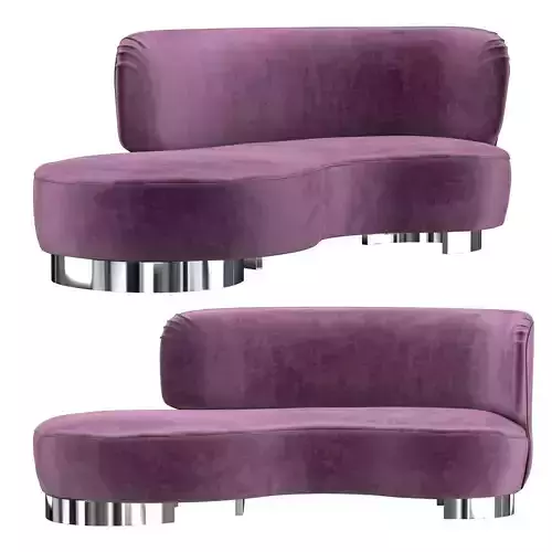 Vladimir Kagan Serpentine Sofa