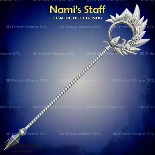 Nami Staff Cosplay League of Legends - STL File