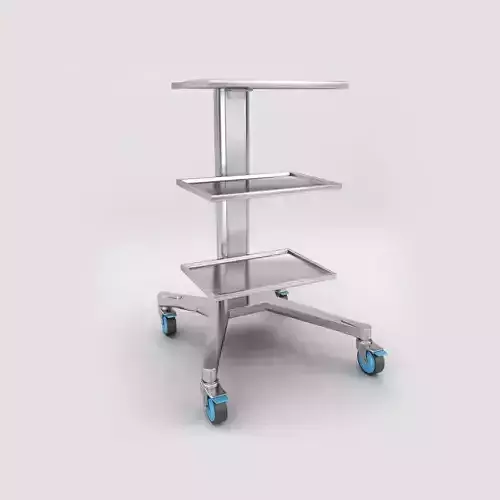 Medical trolley 3d model