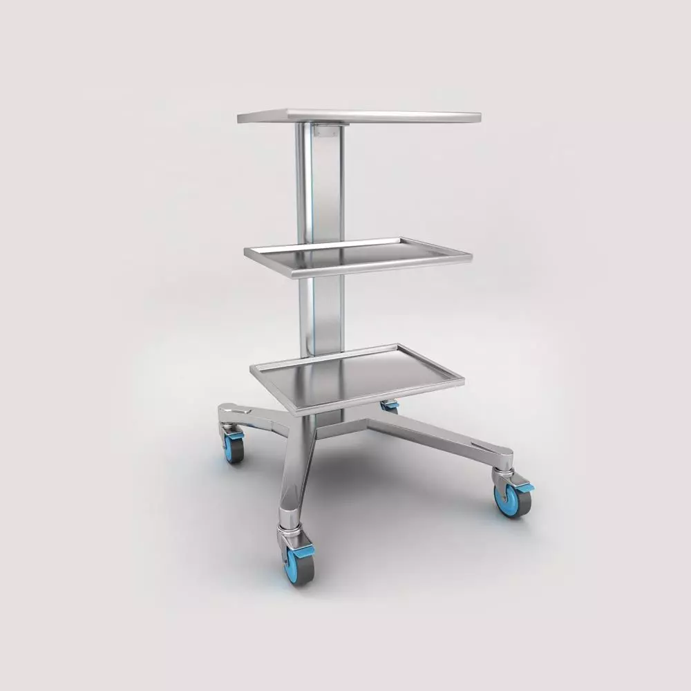Medical trolley 3d model 3D model_0