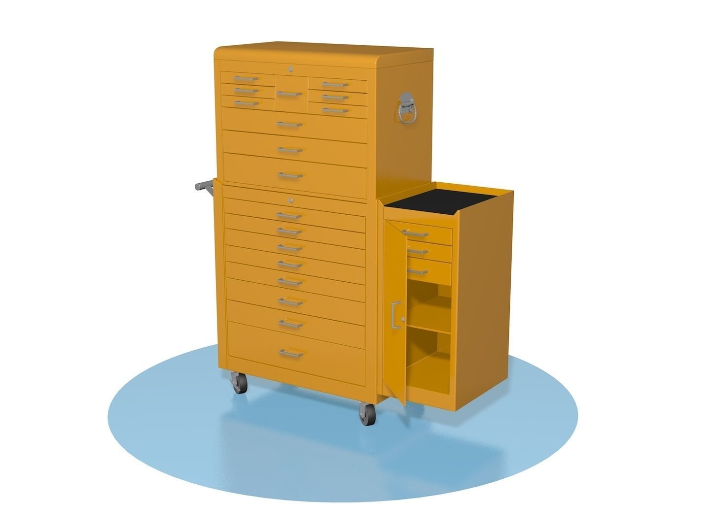 Tool cabinet R2 3D model_2