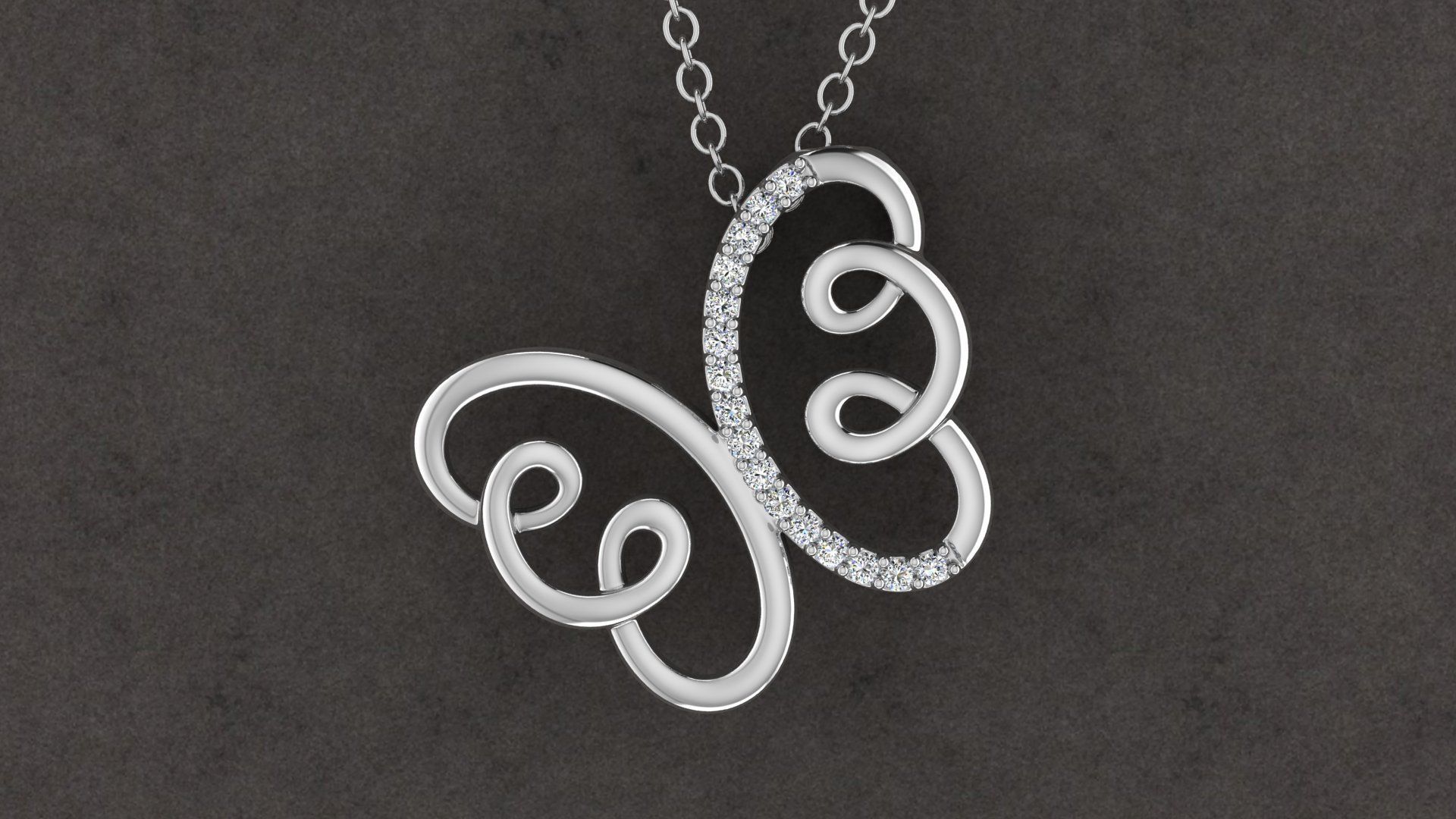 Jewelry Pendant 3D print model_9