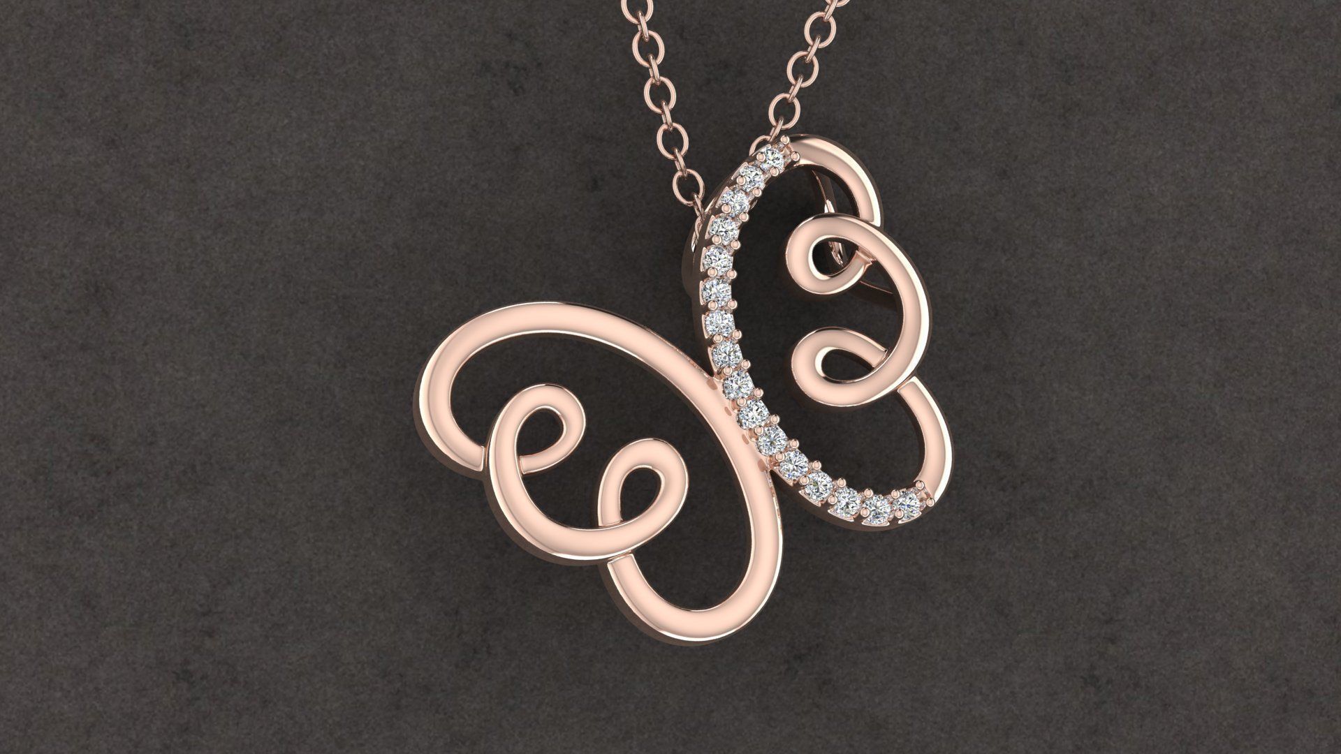 Jewelry Pendant 3D print model_5