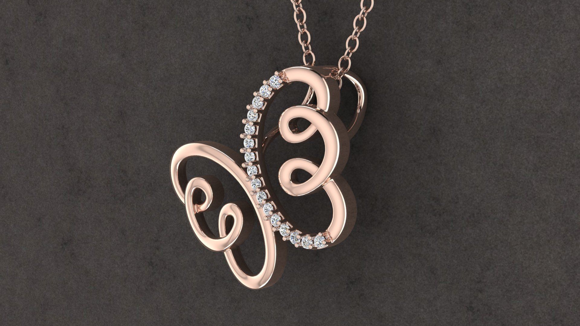 Jewelry Pendant 3D print model_6