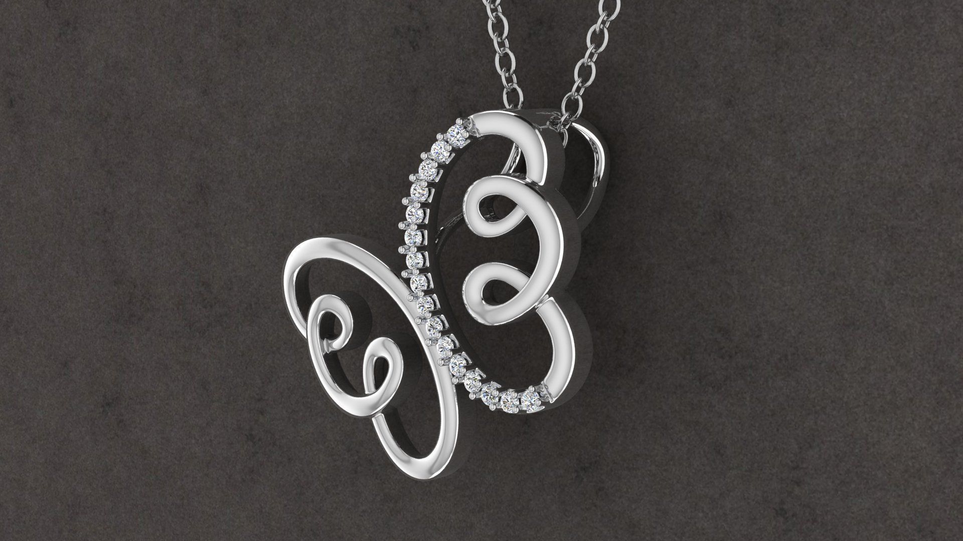 Jewelry Pendant 3D print model_10