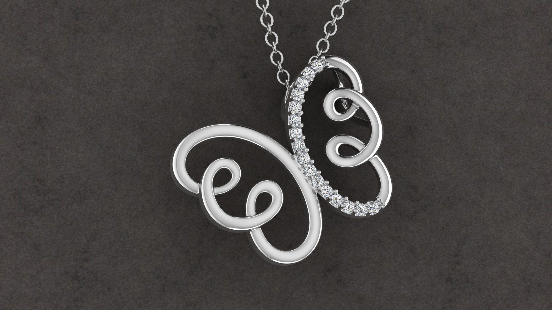 Jewelry Pendant 3D print model_8