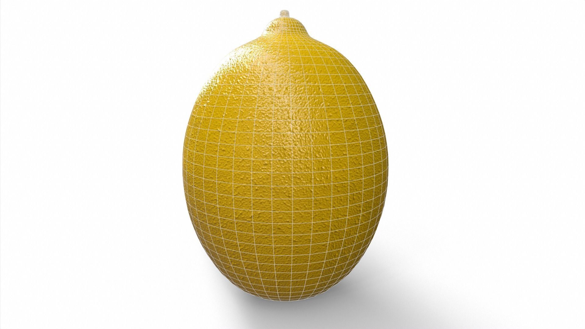 3 Fruit Pack Low-poly 3D model_7