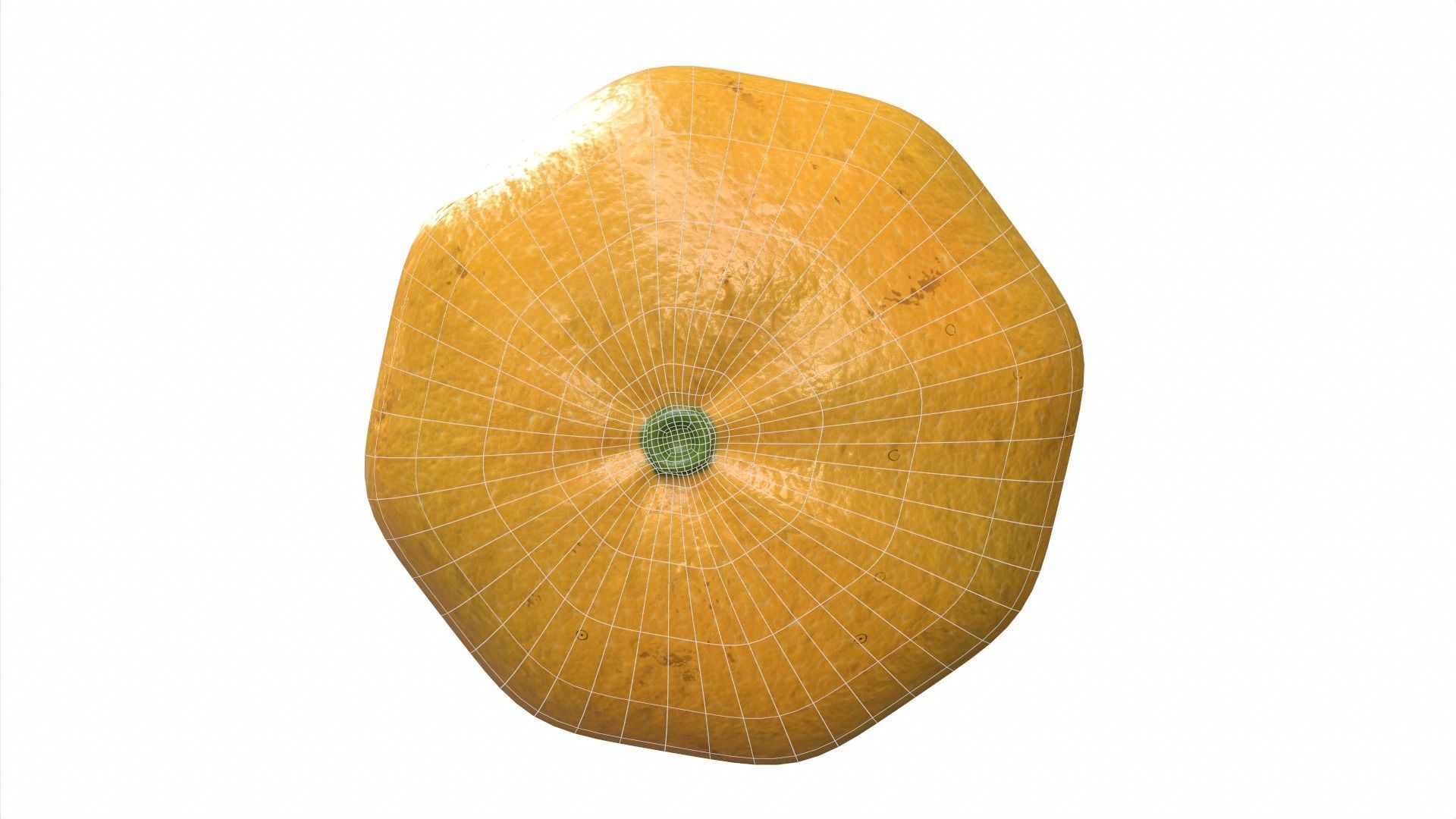 3 Fruit Pack Low-poly 3D model_10