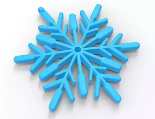 Snowflake 05 3D print model