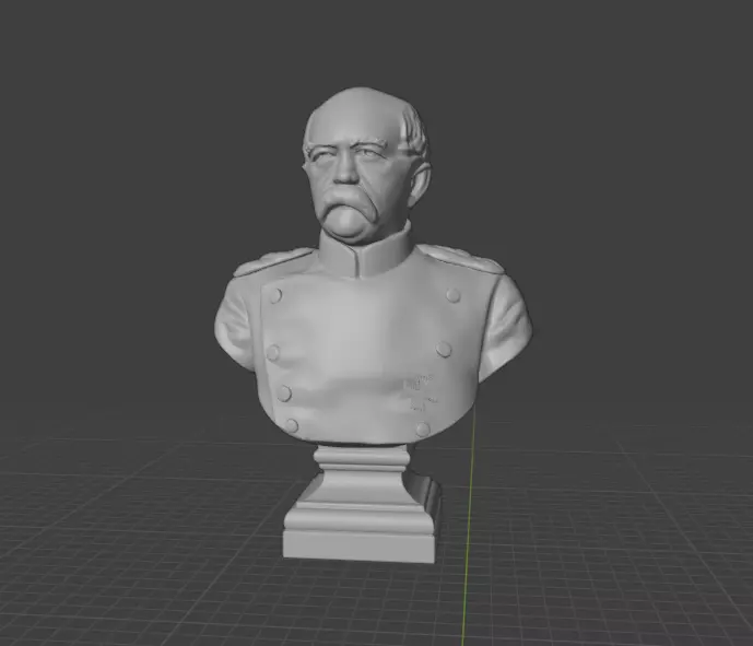 Otto von Bismarck 3D print model_9