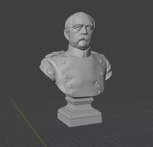 Otto von Bismarck 3D print model_1