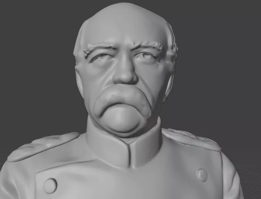 Otto von Bismarck 3D print model_22