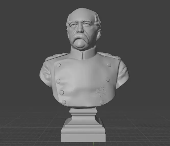 Otto von Bismarck 3D print model_10