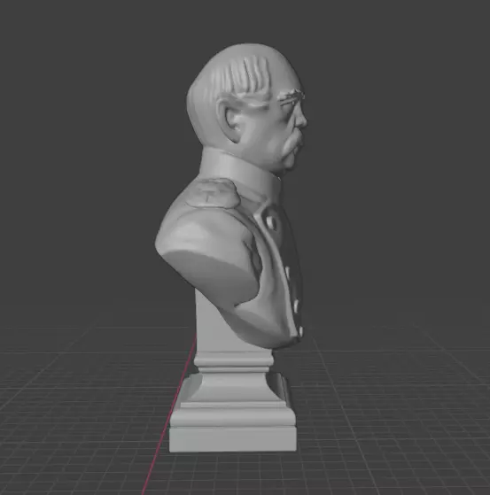 Otto von Bismarck 3D print model_3