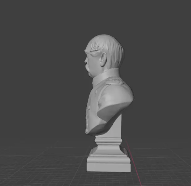Otto von Bismarck 3D print model_16