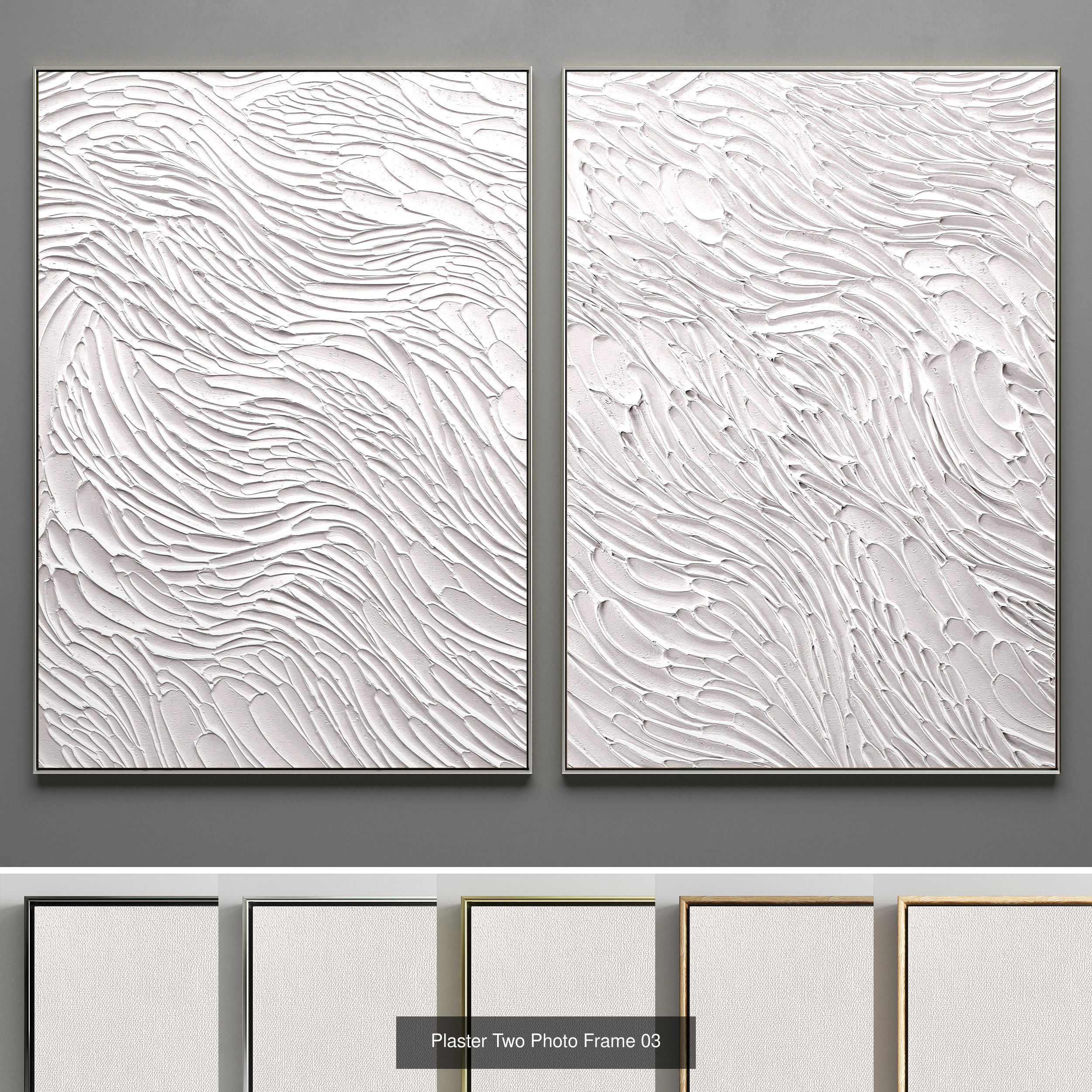 Plaster Photo Frame Collections 2 _2