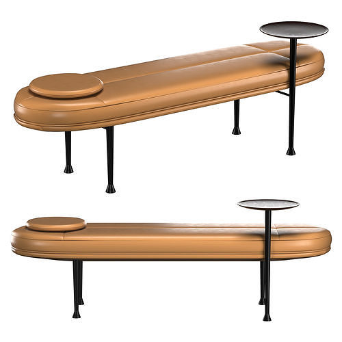 Canoe Daybed 3D model