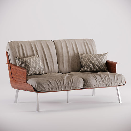 Sofa daiki02 3D model