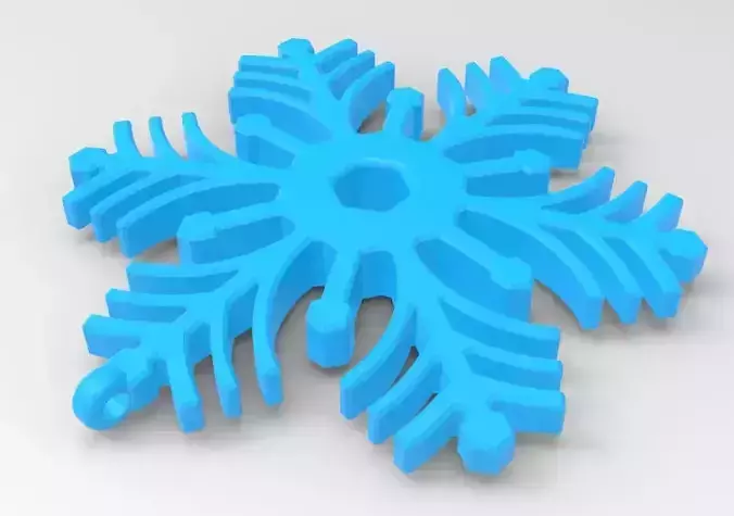 Snowflake 07 3D print model