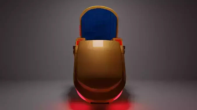 professor x hover chair 3D print model