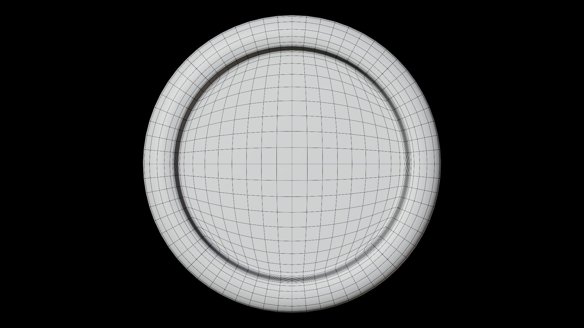 Cardano or ADA Silver Crypto Coin with cartoon style 3D model_8