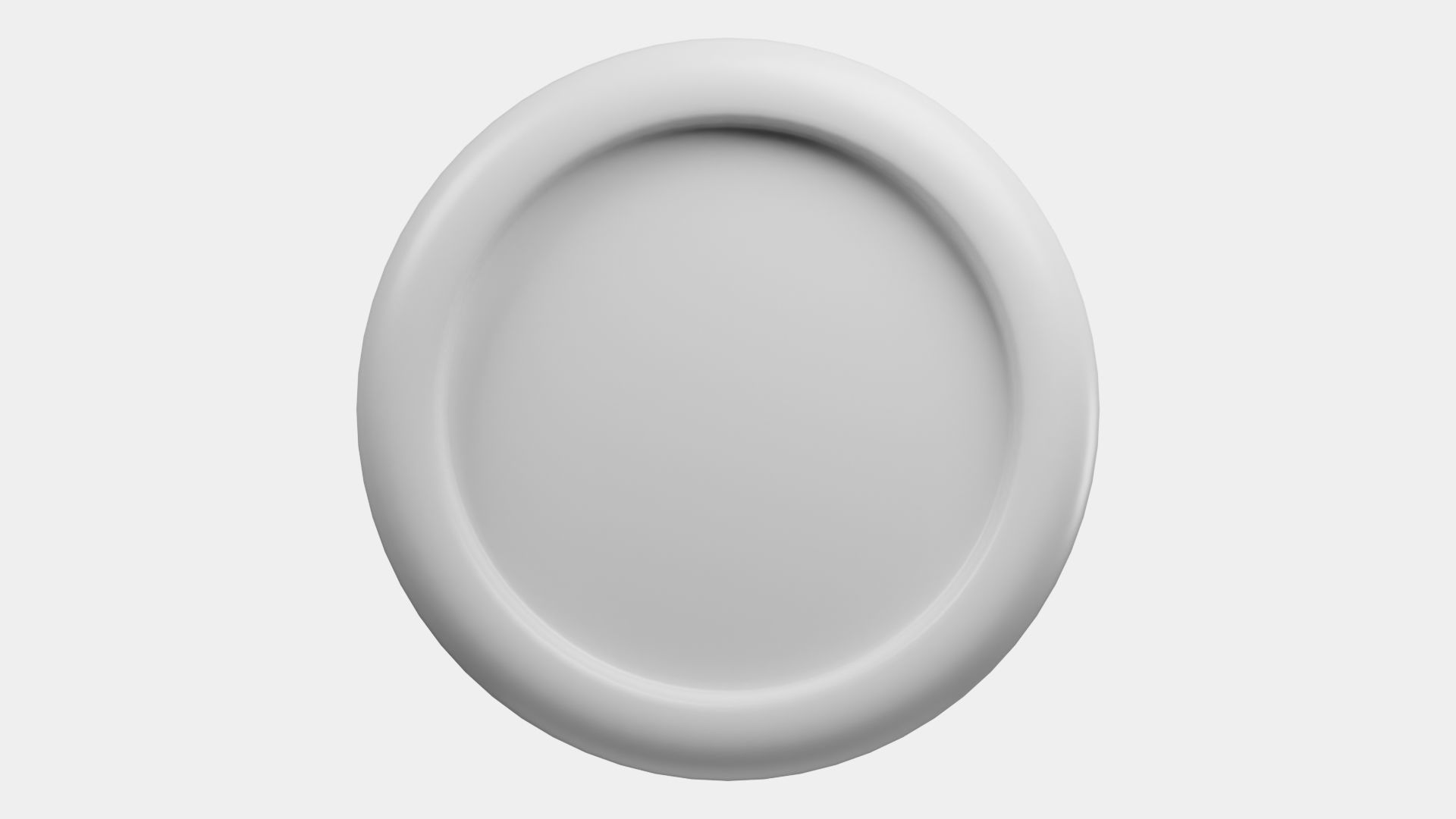 Cardano or ADA Silver Crypto Coin with cartoon style 3D model_3