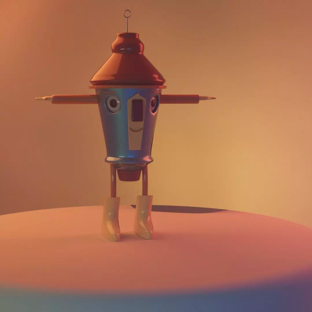 Falantas V2 Low-poly 3D model_0