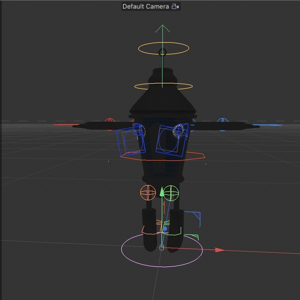 Falantas V2 Low-poly 3D model_3