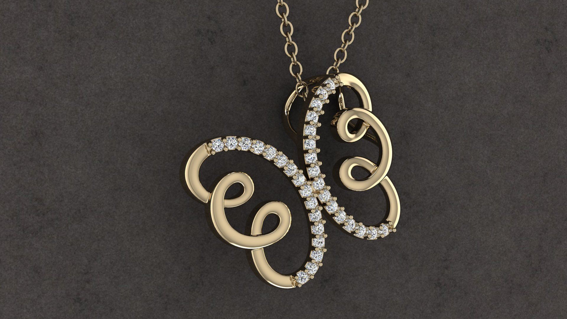 Jewelry Pendant 3D print model_13