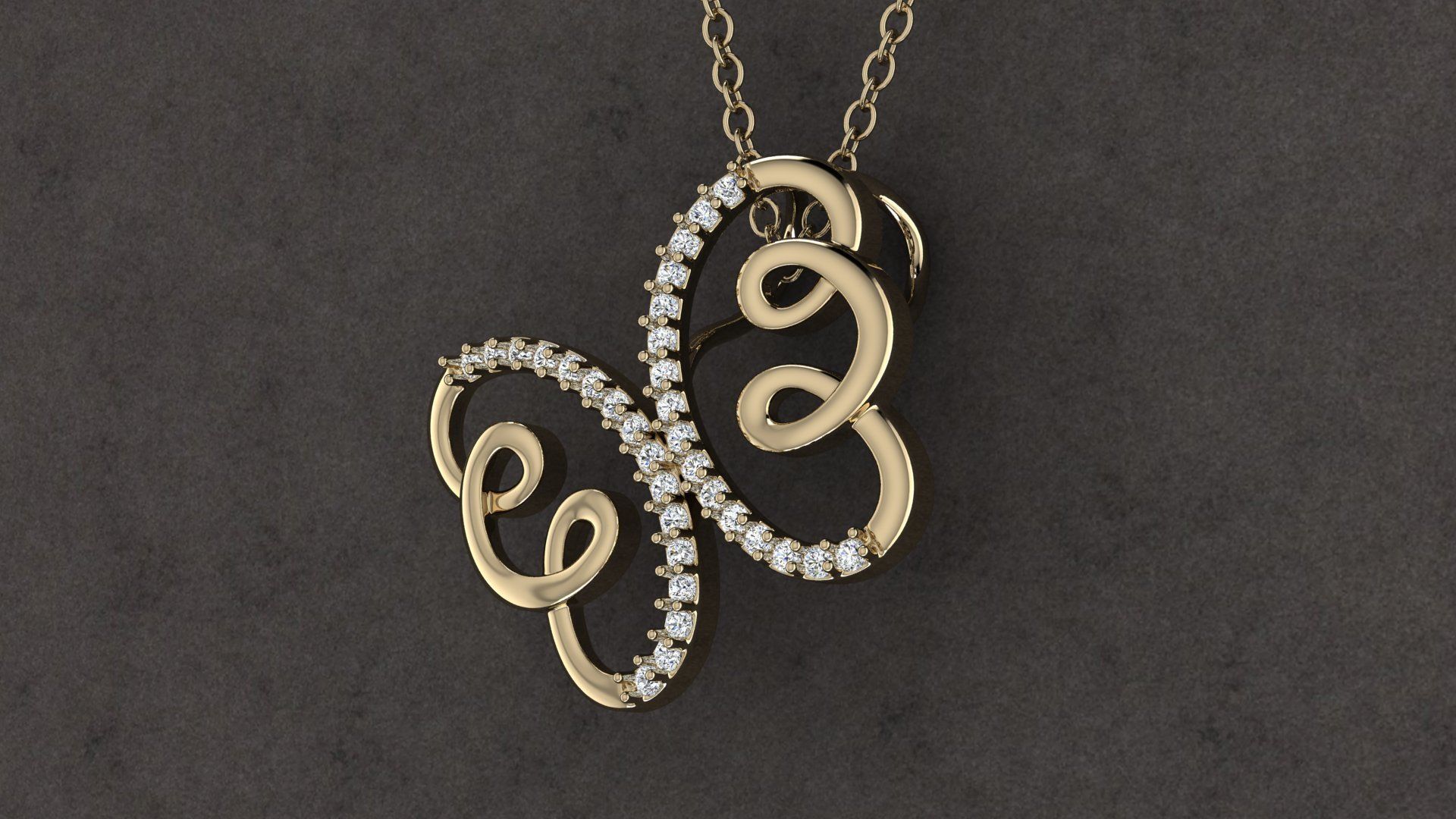 Jewelry Pendant 3D print model_14