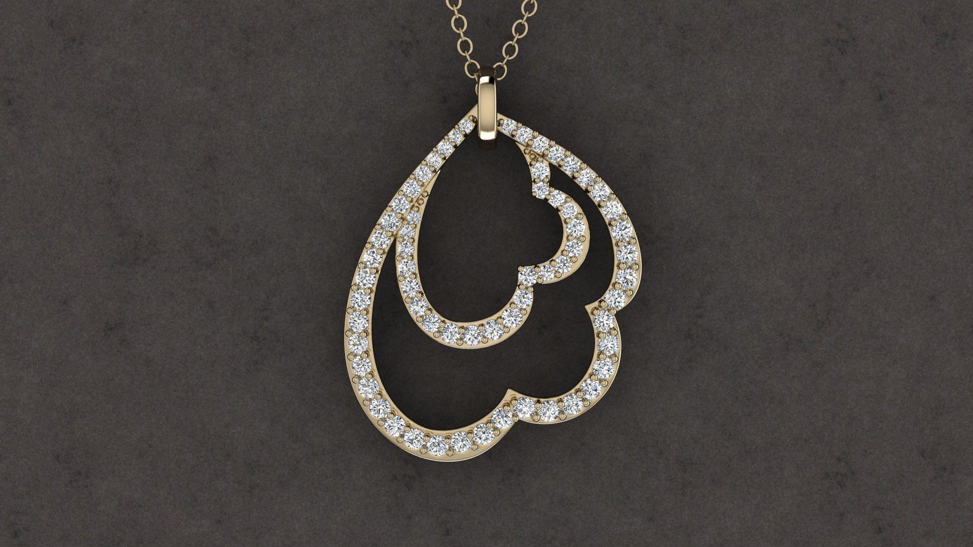 Jewelry Pendant 3D print model_13