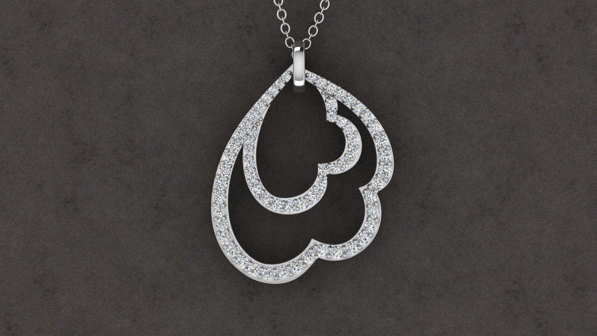 Jewelry Pendant 3D print model_10