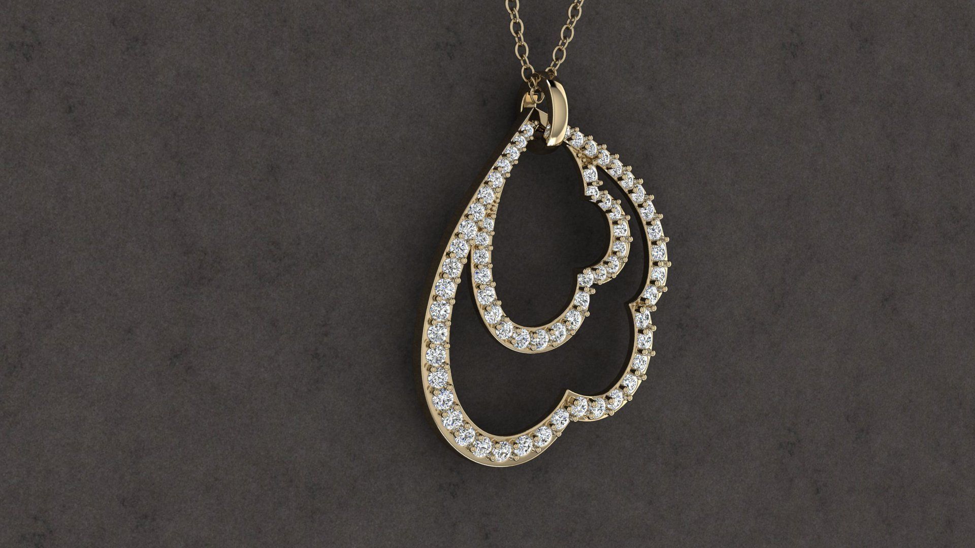 Jewelry Pendant 3D print model_12