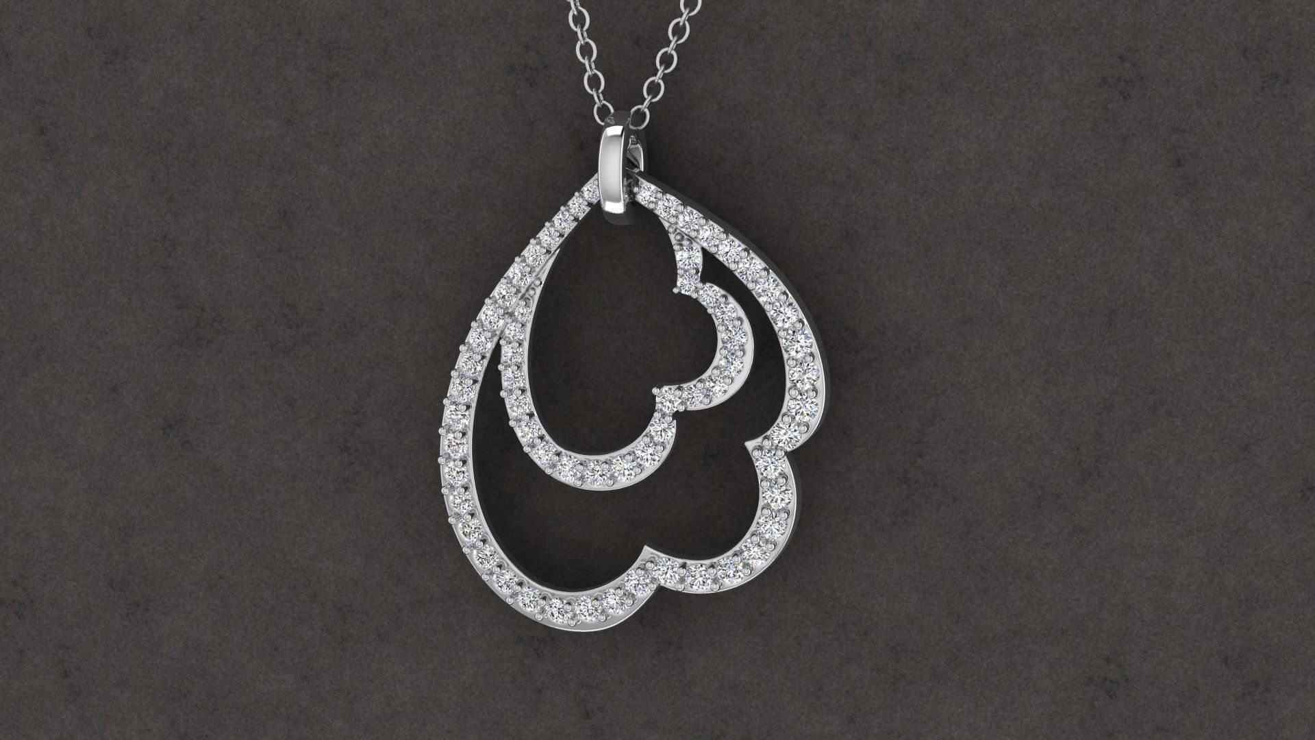 Jewelry Pendant 3D print model_3